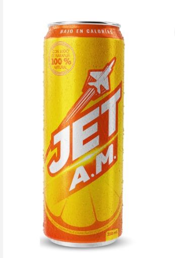 Imagen de BEBIDA JET ENERGÉTICA JUGO DE NARANJA LATA 350 ml 