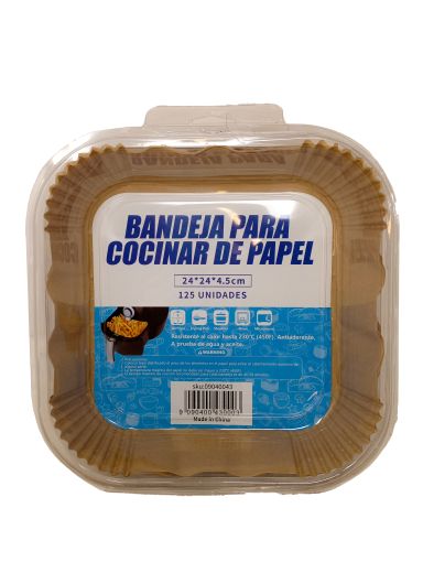 Imagen de BANDEJA PARA COCINAR DE PAPEL  ALPEMUSA PARA FREIDORA DE AIRE 125.00 UND