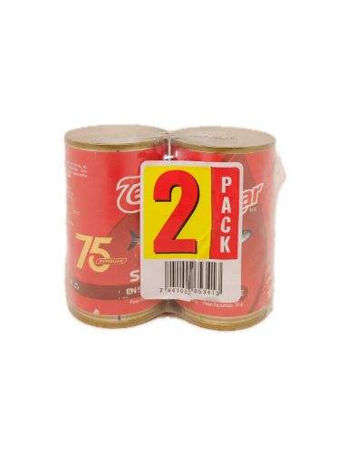 Imagen de OFERTA TESORO DEL MAR 150 G-2 UND SARDINA EN SALSA DE TOMATE 75 G 