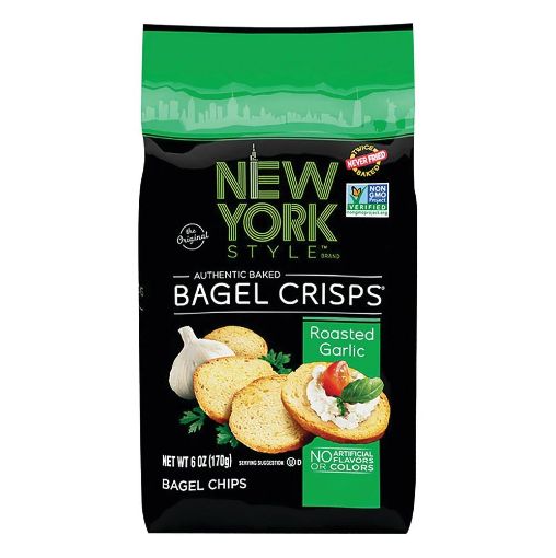 Imagen de CHIPS NEW YORK DE BAGEL AJO ROSTIZADO 170.00 G