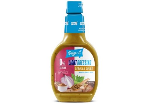 Imagen de ADEREZO DELGA-C CEBOLLA DULCE SIN AZÚCAR 240 ML