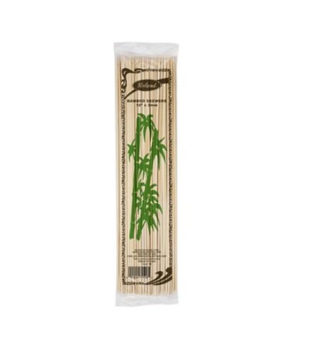 Imagen de PALILLOS ROLAND DE BAMBU 12" 100 UND