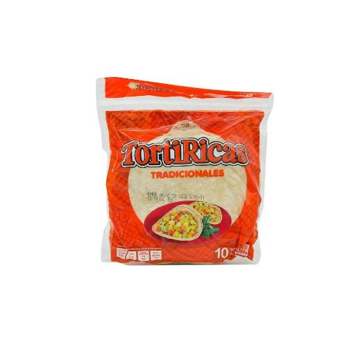 Imagen de TORTILLAS TORTIRICAS TRADICIONALES DE MAÍZ 10 UND 150.00 G