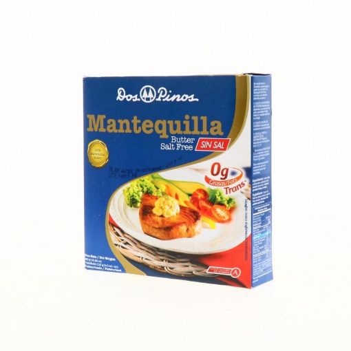 Imagen de MANTEQUILLA DOS PINOS SIN SAL BARRA 4 UND 460.00 G