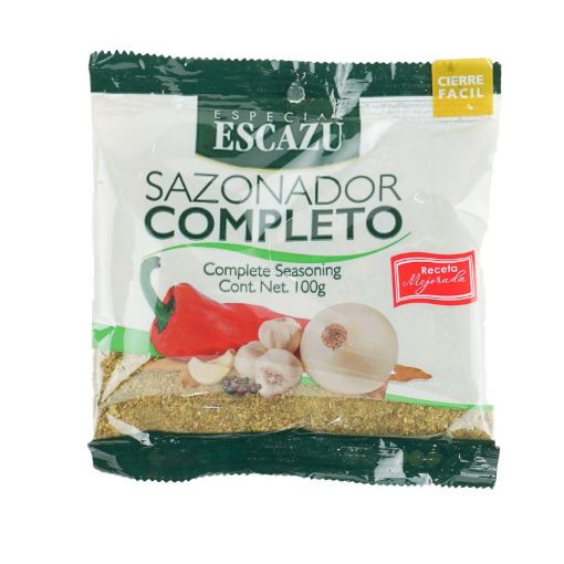 Imagen de SAZONADOR COMPLETO ESPECIAS ESCAZU SOBRE 100.00 G