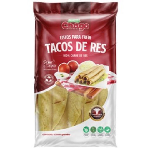 Imagen de TACO CHAGO DE RES JUMBO CONGELADOS 5 und 