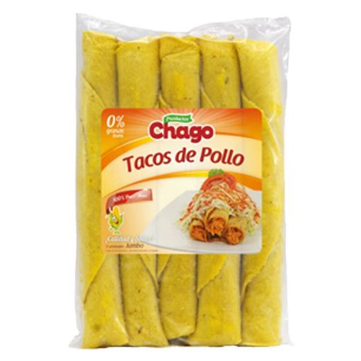 Imagen de TACO CHAGO DE POLLO CONGELADOS 5 UND