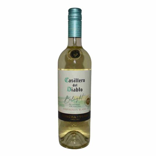 Imagen de VINO BLANCO  CASILLERO DEL DIABLO BELIGHT SAUVIGNON 750.00 ML