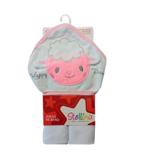 Imagen de JUEGO DE BAÑO STELLINA PARA BEBE 1 und 