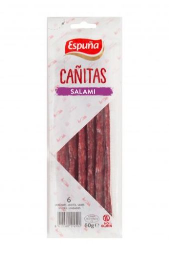 Imagen de SALAME ESPUÑA CAÑITAS 6 UND 60.00 G