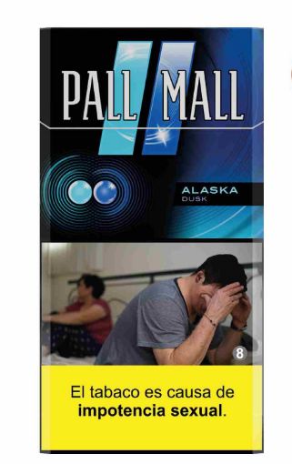 Imagen de CIGARRILLO PALL MALL ALASKA  20.00 UND