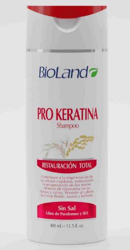 Imagen de SHAMPOO BIOLAND PRO KERATINA 400.00 ML
