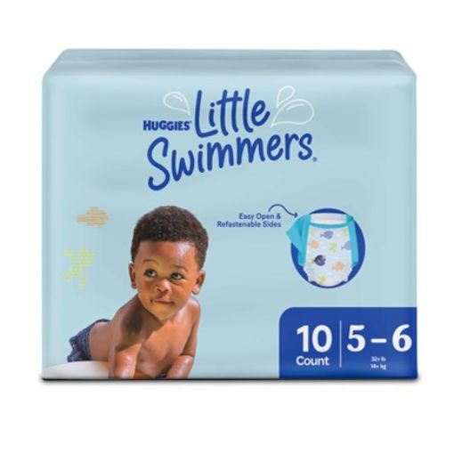 Imagen de PAÑAL  HUGGIES LITTLE SWIMMERS DESECHABLE LARGE 10 UND 