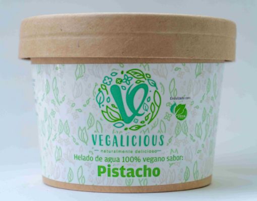 Imagen de HELADO VEGALICIOUS VEGANO PISTACHO 200.00 G