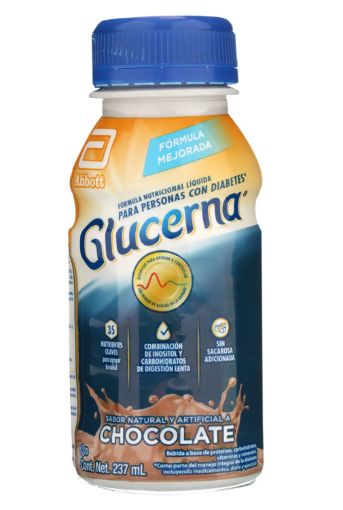 Imagen de COMPLEMENTO ALIMENTICIO GLUCERNA CHOCOLATE LIQUIDO 237.00 ML
