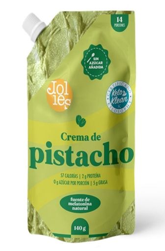 Imagen de CREMA JOLIES DE PISTACHO SIN AZÚCAR KETO 140.00 G
