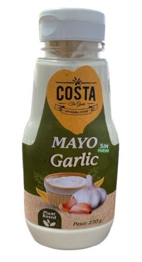 Imagen de MAYONESA COSTA THE GREEK VEGANA DE AJO 230.00 G