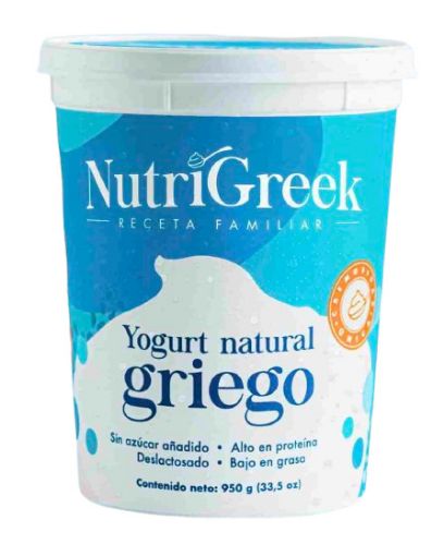 Imagen de YOGURT GRIEGO NUTRI GREEK NATURAL 950.00 G