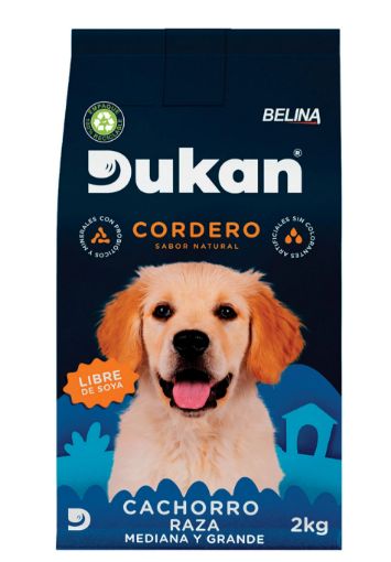 Imagen de ALIMENTO PARA PERRO DUKAN CACHORRO RAZA MEDIANA Y GRANDE CORDERO 2000.00 G