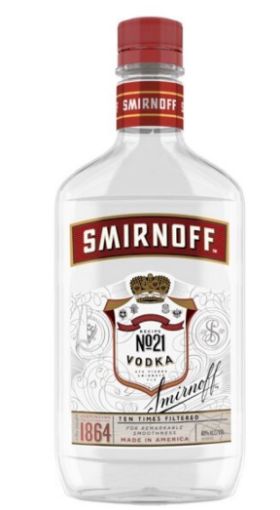Imagen de BEBIDA  ALCOHÓLICA SMIRNOFF BOTELLA 375.00 ML