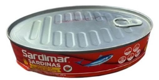 Imagen de SARDINA SARDIMAR EN SALSA DE TOMATE PICANTE OVALADA 240 G
