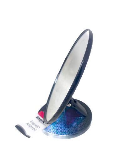 Imagen de ESPEJO ZION PROFESSIONAL CON BASE 15.5 CM #ZN-518 1.00 UND
