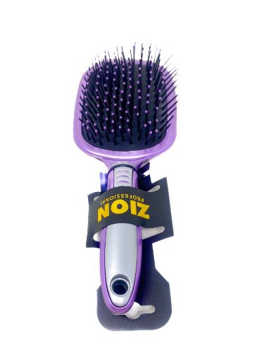 Imagen de CEPILLO ZION PROFESSIONAL PARA CABELLO LILA #ZN-592 1.00 UND