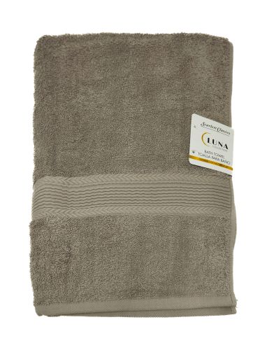 Imagen de TOALLA DE BAÑO SCARLETT CLASSICS GRIS 76X152CM #SCR-0412 1 UND
