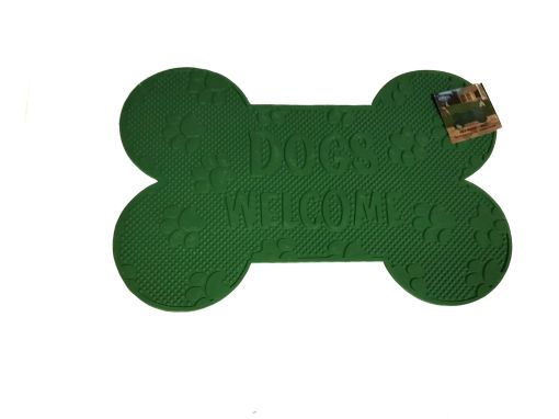 Imagen de ALFOMBRA KENNEDY CARPETS  PARA MASCOTA COLOR VERDE 40X60 CM #CORX-DOG-40X60 1.00 UND