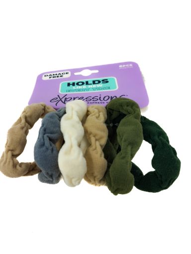 Imagen de COLAS EXPRESSIONS PARA CABELLO ELÁSTICAS SURTIDAS #NB-2407-1371 6.00 UND