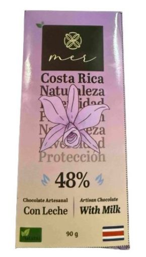 Imagen de CHOCOLATE MER ARTESANAL OSCURO 48% CON LECHE TABLETA 90.00 G