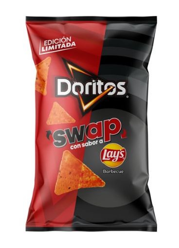 Imagen de TORTILLAS CHIPS DORITOS CON SABOR LAYS BARBACOA EDICIÓN LIMITADA 86.00 G