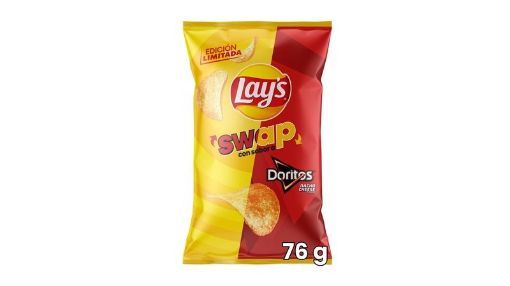 Imagen de PAPAS TOSTADAS LAYS CON SABOR DORITOS EDICIÓN LIMITADA 76.00 G