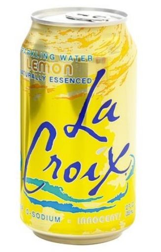 Imagen de AGUA MINERAL LA CROIX LIMÓN CON GAS 335 ML