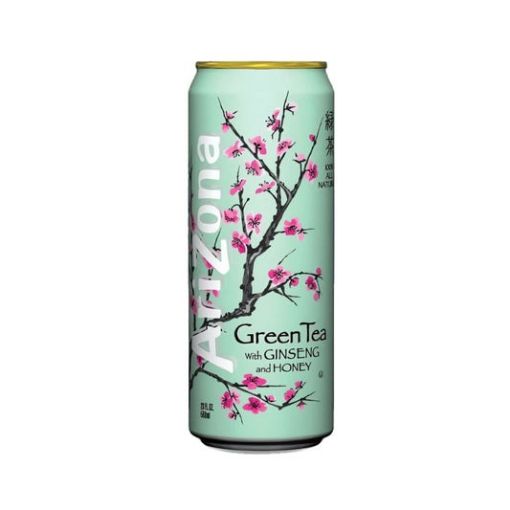 Imagen de BEBIDA ARIZONA TE VERDE MIEL & GINSENG LATA 340.00 ML