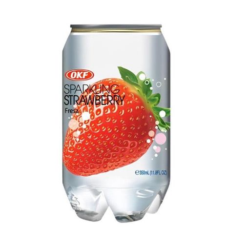 Imagen de BEBIDA SPARKLING OKF FRESA CERO AZUCAR 350.00 ML