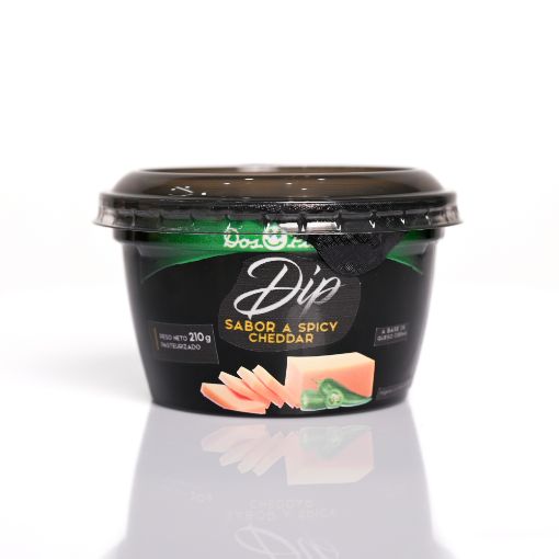 Imagen de DIP DOS PINOS SABOR SPICY CHEDDAR 210 G