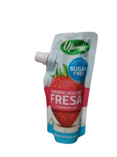Imagen de MERMELADA UJARRÁS SUGAR FREE FRESA DOY PACK 200.00 G