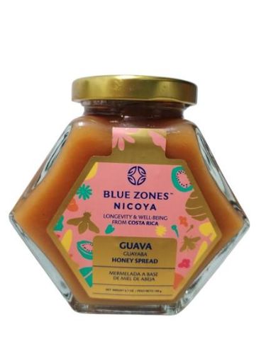 Imagen de MERMELADA BLUE ZONES MIEL DE ABEJA CON GUAYABA  190.00 G