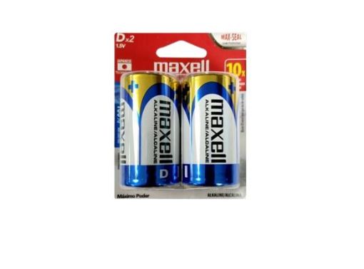 Imagen de BATERIA MAXELL ALKALINA D 2 UND