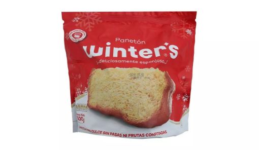 Imagen de PANETÓN WINTER'S PAN DULCE SIN PASAS NI FRUTAS CONFITADAS 500.00 G