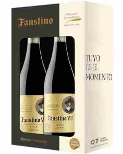 Imagen de OFERTA VINO FAUSTINO VII+SEGUNDO A MITAD DE PRECIO 1500 ML 