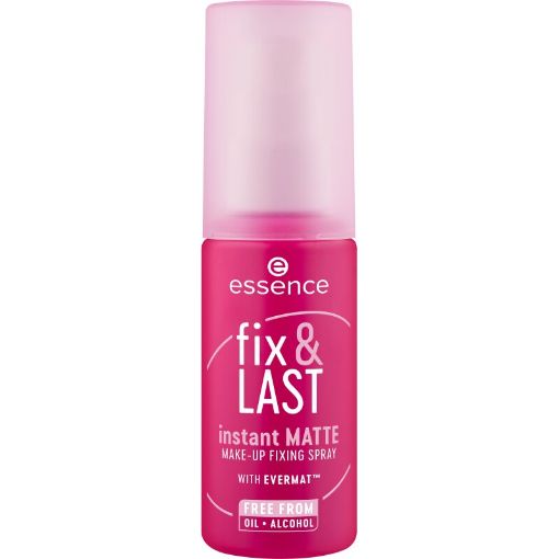Imagen de FIJADOR DE MAQUILLAJE ESSENCE FIX & LAST INSTANT MATE SPRAY 50.00 ML