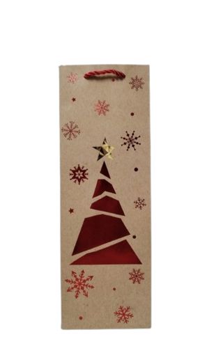 Imagen de BOLSA NAVIDEÑA PARECA BELT BOTELLA 1 UND