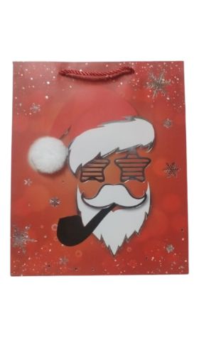 Imagen de BOLSA DE REGALO PARECA NAVIDAD 32 X 26 X 10 1.00 UND