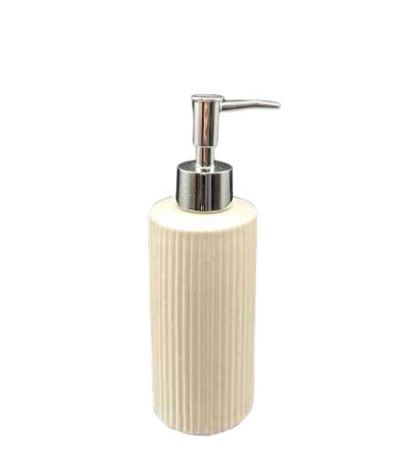 Imagen de DISPENSADOR HOME LIVING DE JABÓN LIQUIDO DE CERAMICA COLORES SURTIDOS UND