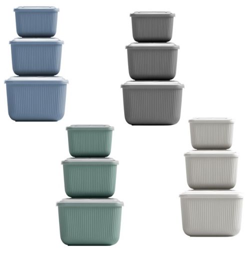 Imagen de JUEGO DE ENVASES PARA ALIMENTOS SOFT CHEF 1 UND