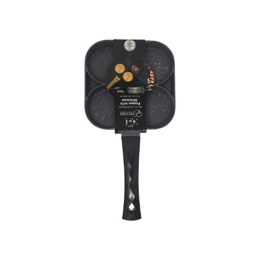 Imagen de SARTÉN EPICURE CON DIVISIONES 18 CM  4 EN 1 #EP-HBP  1 UND