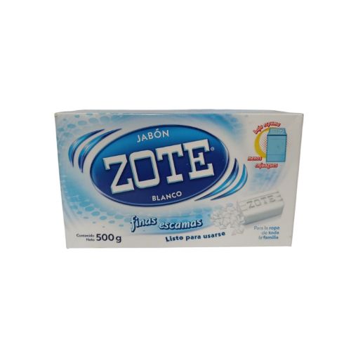 Imagen de JABON ZOTE FINAS ESCAMAS BLANCO 500.00 G