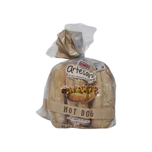Imagen de PAN BIMBO PARA HOT DOG ARTESANO 6 UND 450.00 G